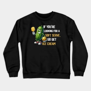 Funny Pickleball, Paddleball Sports Lover Racquetball Crewneck Sweatshirt